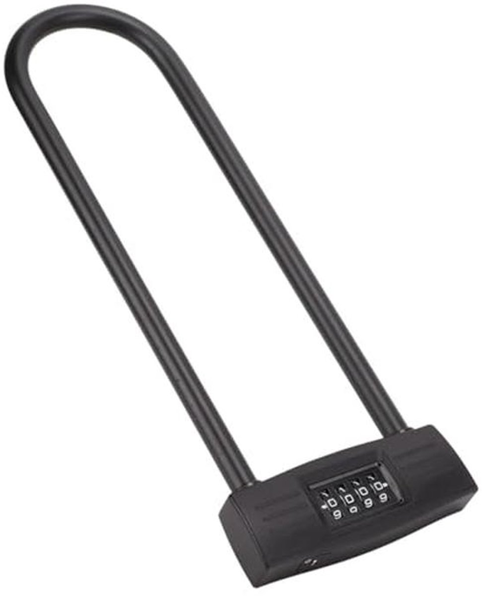 Heavy Duty Fietsslot met Combinatie en Beveiligingskabel - 20mm U Lock voor Fietsbeveiliging