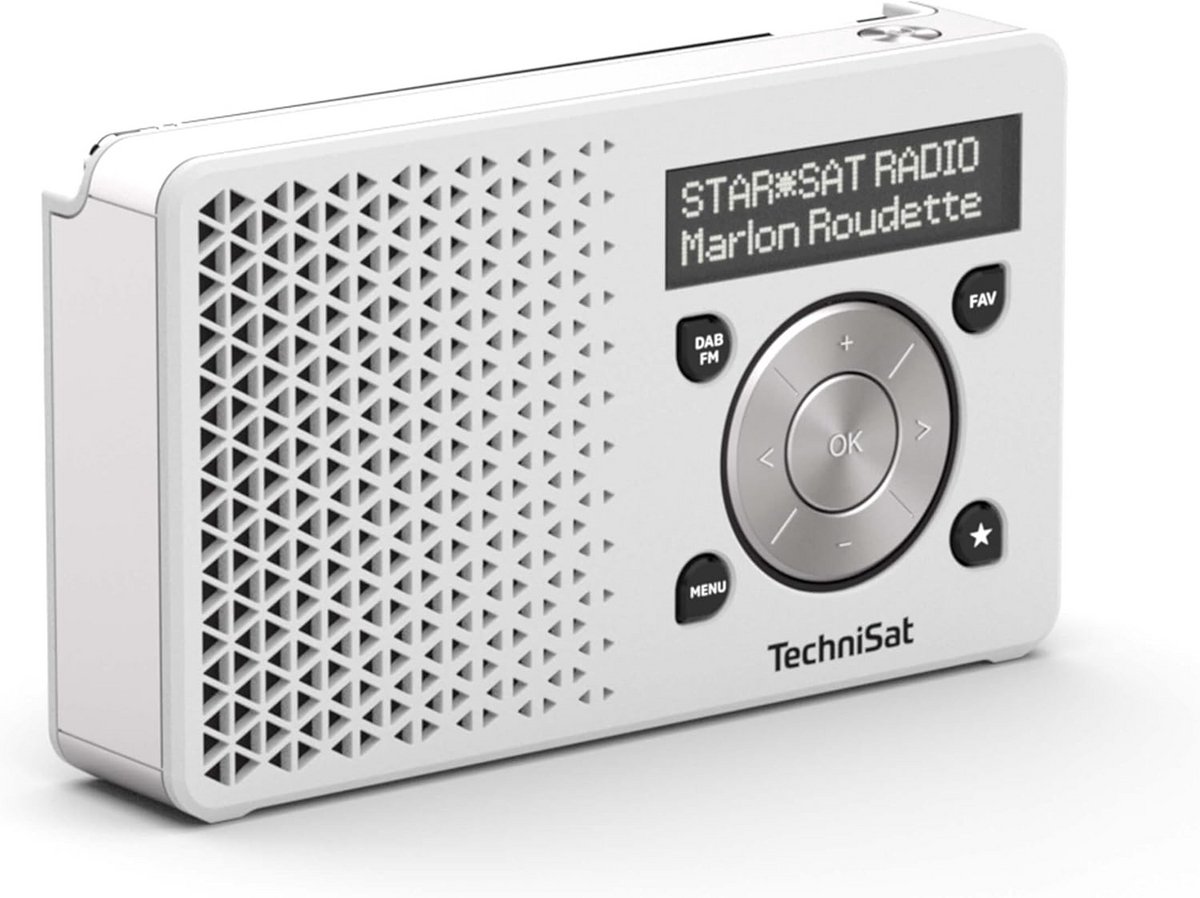 Draagbare DAB+ Radio met OLED Display en Oplaadbare Batterij