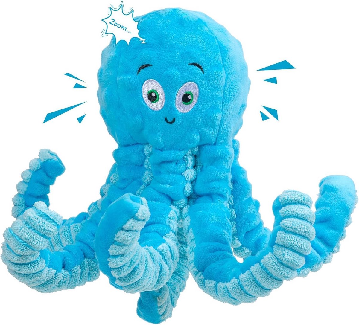 Interactief Touwtrekspeelgoed Octopus voor Honden – Duurzaam Kauwspeelgoed voor Grote en Kleine Honden