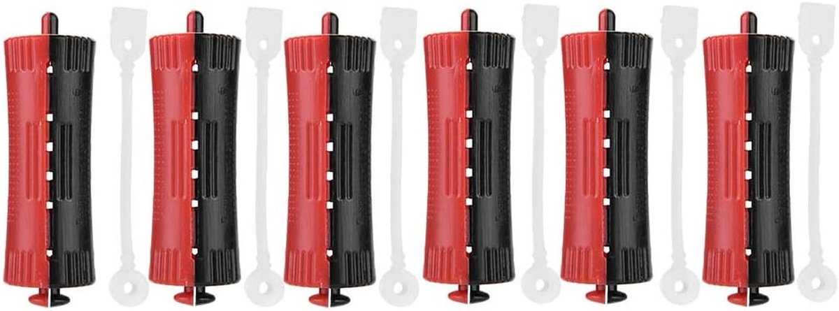 Haar permanent staven - 6 stuks haarrollers voor kapsalon en thuisgebruik