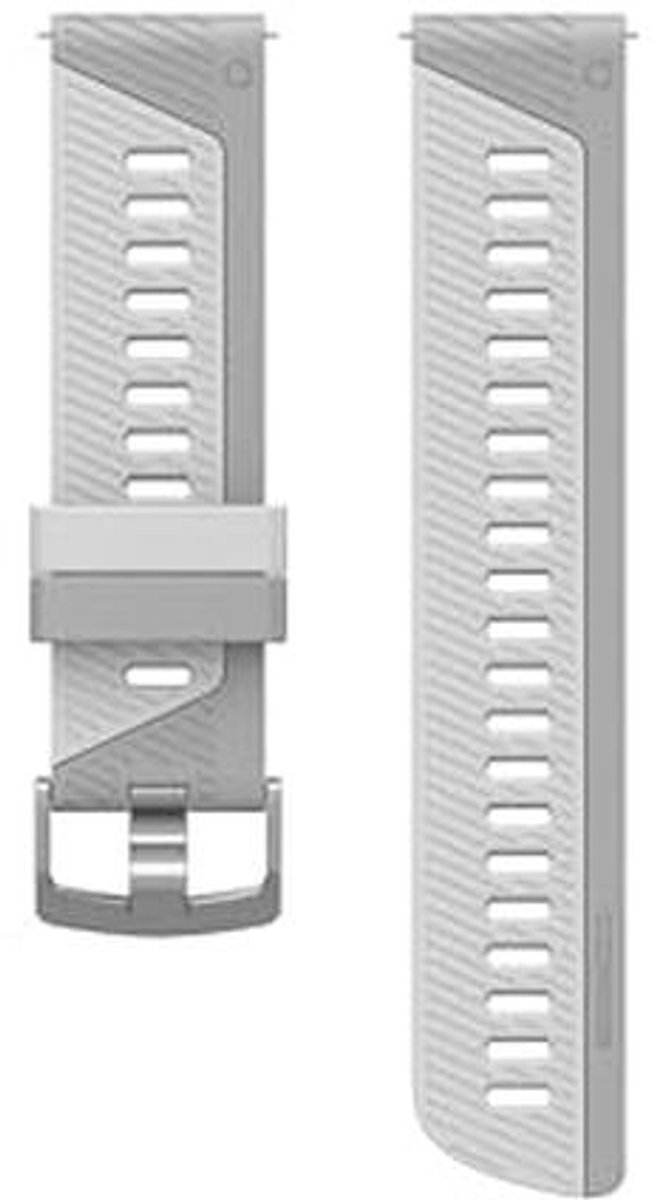 Siliconen Band voor GPS Adventure Watch 46mm - Grijs