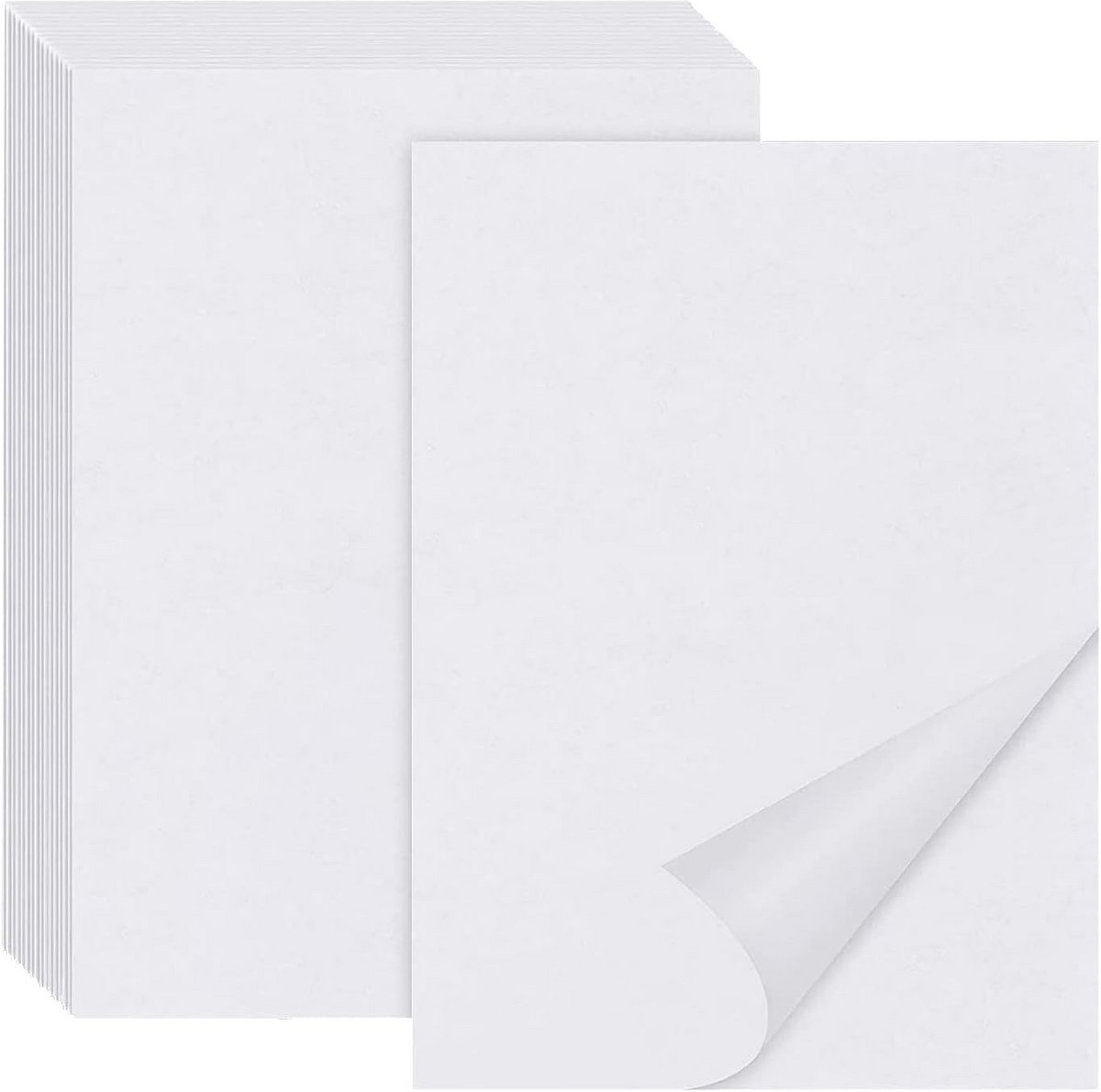100 Vellen Dubbelzijdig Antiaanbak Losmaakpapier voor Diamond Painting 10x15 cm
