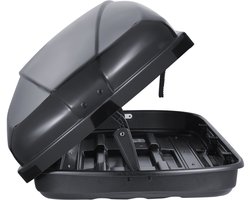 Imperiaal bagagebox 220L ABS voor SUV's en auto's in zwart