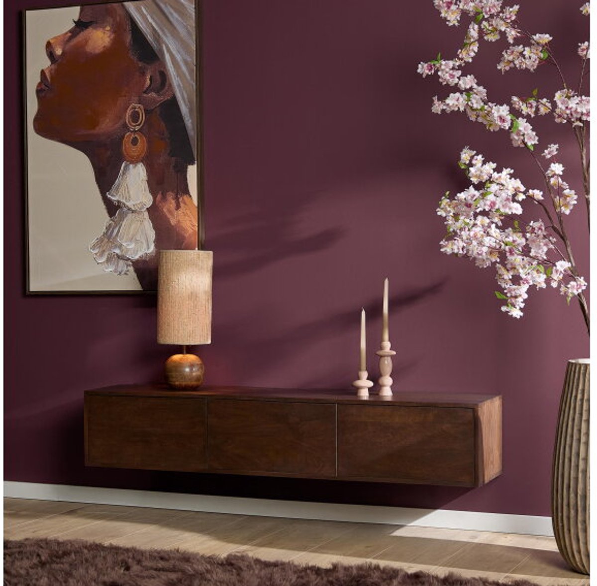 Starfurn Tv meubel Vision - Bruin - 30x160x35 cm