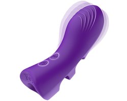 Oneay Vingervibrator met Vibratie – Clitoris- en G-Spot Stimulator – 10 Vibratiestanden – Vlindervormige Mini Vibrator – Seksspeeltje voor Vrouwen en Stellen