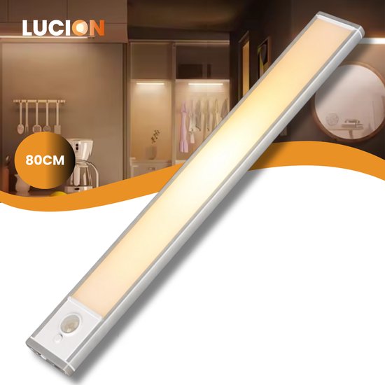 Keukenverlichting Onderbouw Led - Met Bewegingssensor - 60 Cm Kastverlichting Usb Oplaadbaar Sensor Lamp Draadloos Keukenverlichting Onderbouw Led - Met Bewegingssensor - 60 Cm Kastverlichting Usb Oplaadbaar Sensor Lamp Draadloos