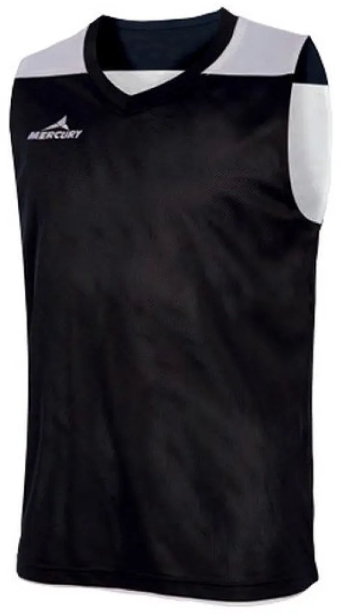 Mercury Equipment Michigan Mouwloos T-shirt Wit,Zwart M