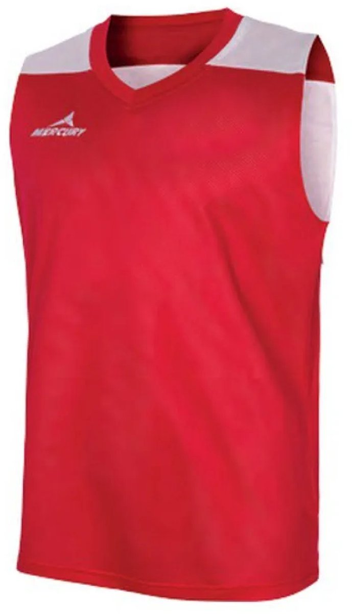 Mercury Equipment Michigan Mouwloos T-shirt Rood,Wit XL Man,Vrouw