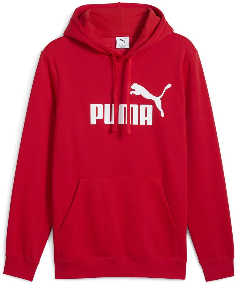 Puma Ess No 1 Logo Hoodie 2XL Man Rood