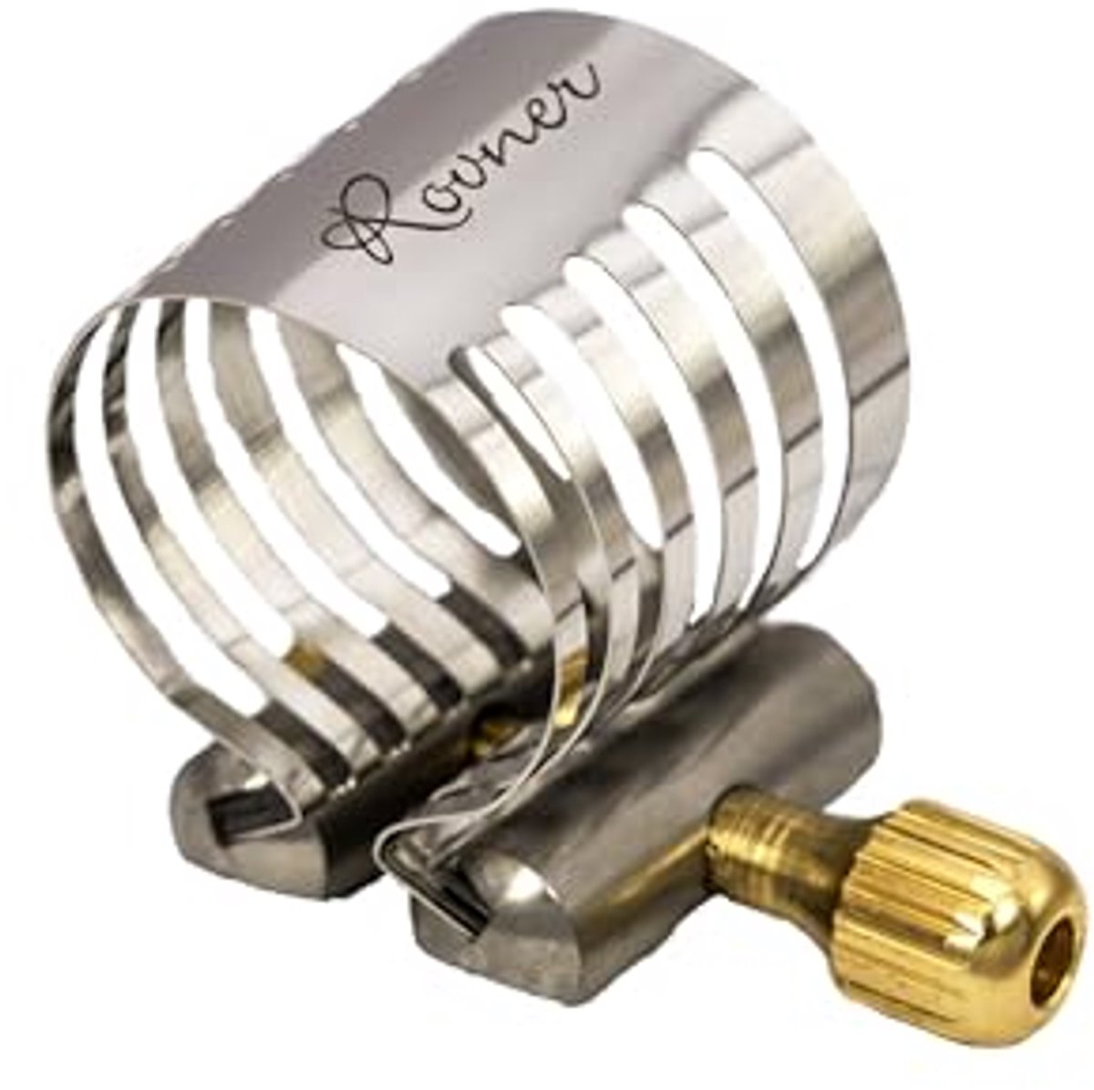 Rovner ML-Metall Platinum P-2R (TS) Blattschraube mit Kapsel - Accessoire voor houten blaasinstrumenten