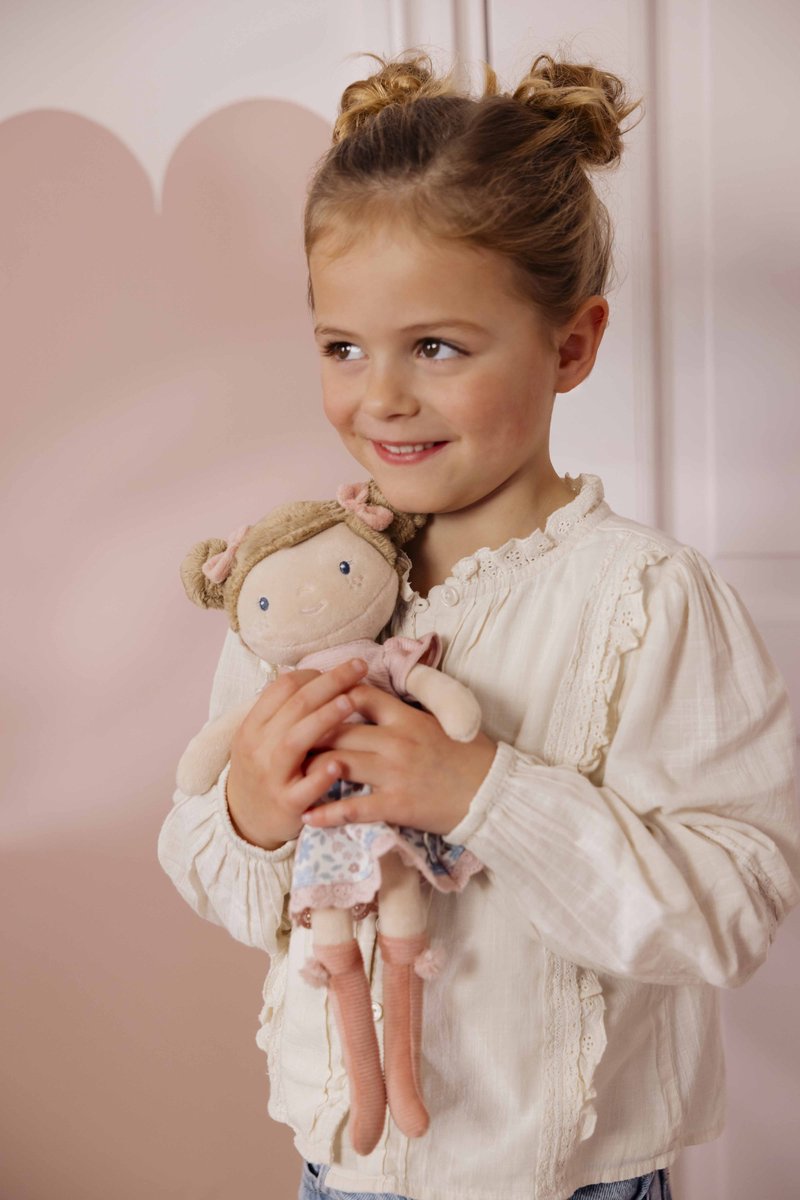 Little Dutch Knuffelpop - Rosa - 35 cm — afbeelding 6