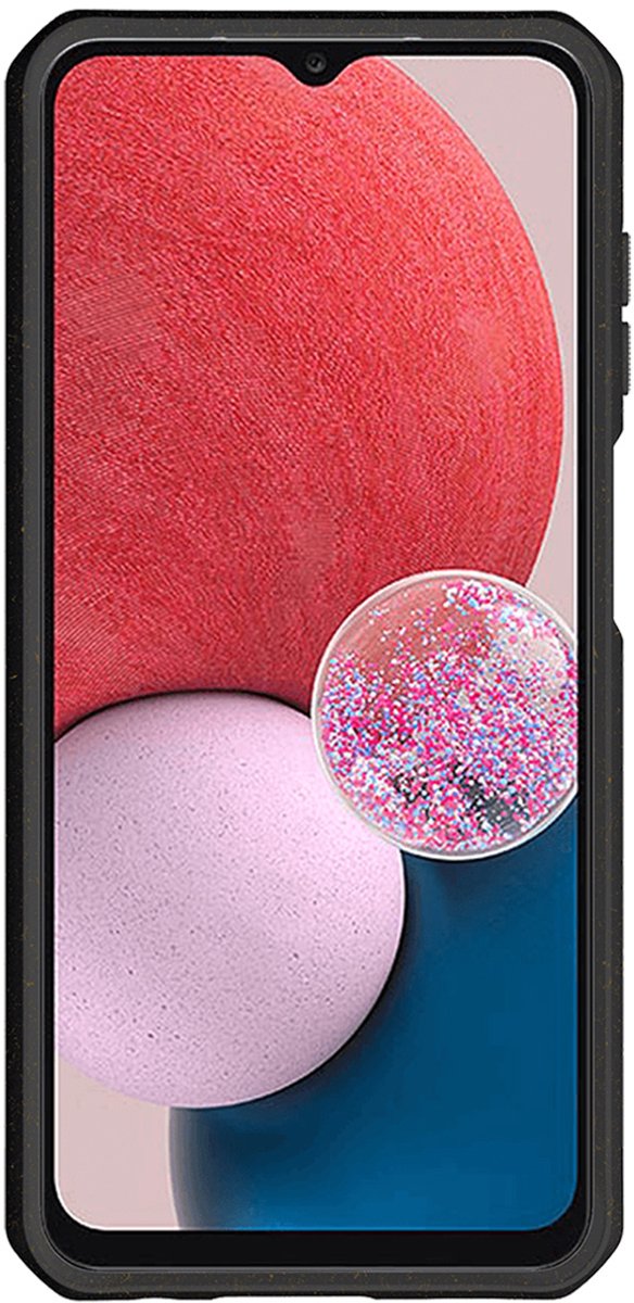 Itskins, Hoesje Geschikt voor Samsung Galaxy A13 4G Verstevigd Feronia Bio Terra, Zwart