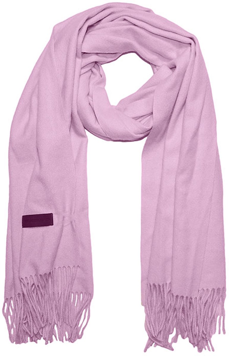 Figuretta Alpaca Langwerpige Sjaal Roze