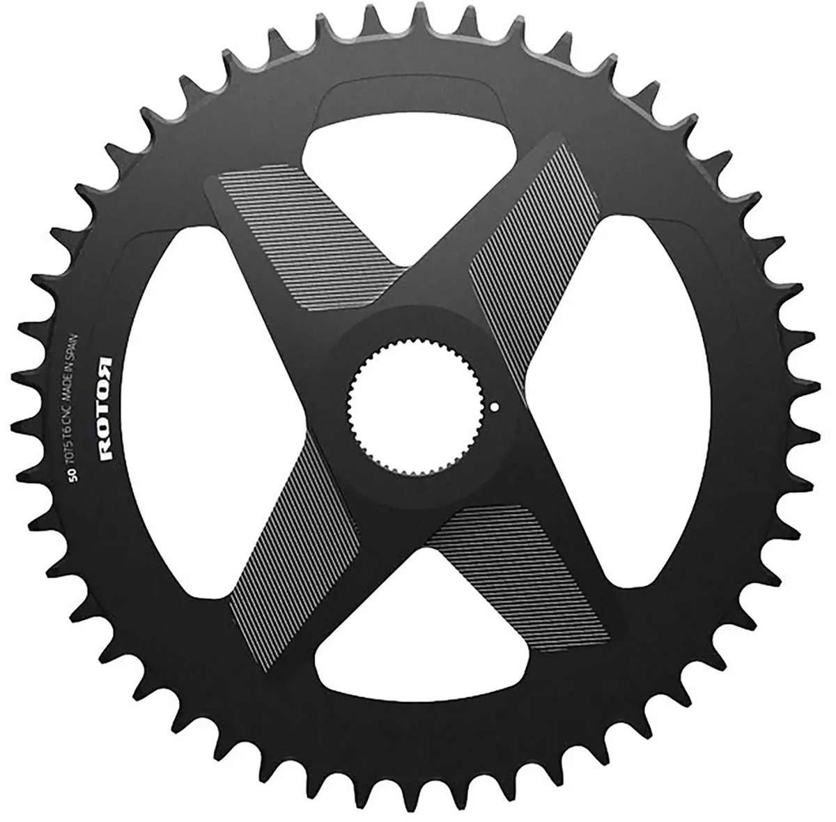 Rotor 1x Universal Direct Mount Kettingblad Zilver 52t