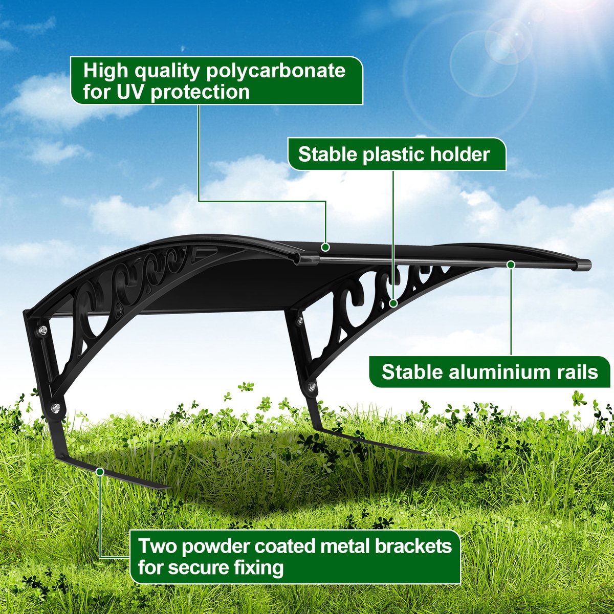Zwarte Beschermgarage voor Robotmaaier met Duurzaam Dak - afbeelding 3