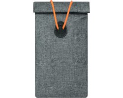 Signaalblokker Tas voor Autosleutels en Mobiele Telefoons - Anti-Diefstal RFID & Keyless Entry Beveiliging in Grijs