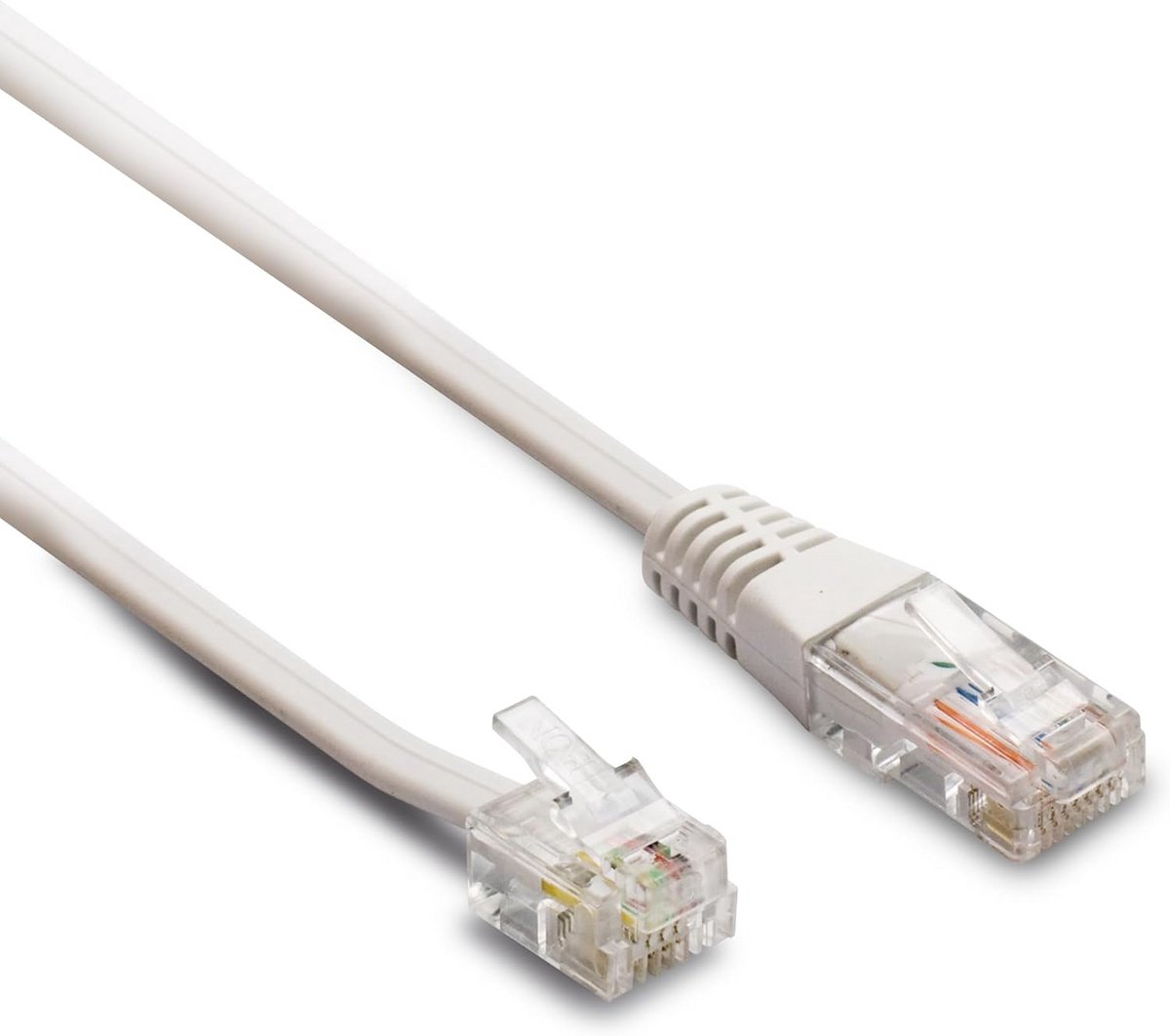 Telefoonkabel RJ45- naar RJ11- 1,8 m wit
