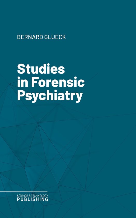 Studies in Forensic Psychiatry - cover