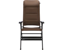 Travellife Barletta Standenstoel Comfort XL Bruin - Extra brede zitting - Rugleuning in 7 standen verstelbaar