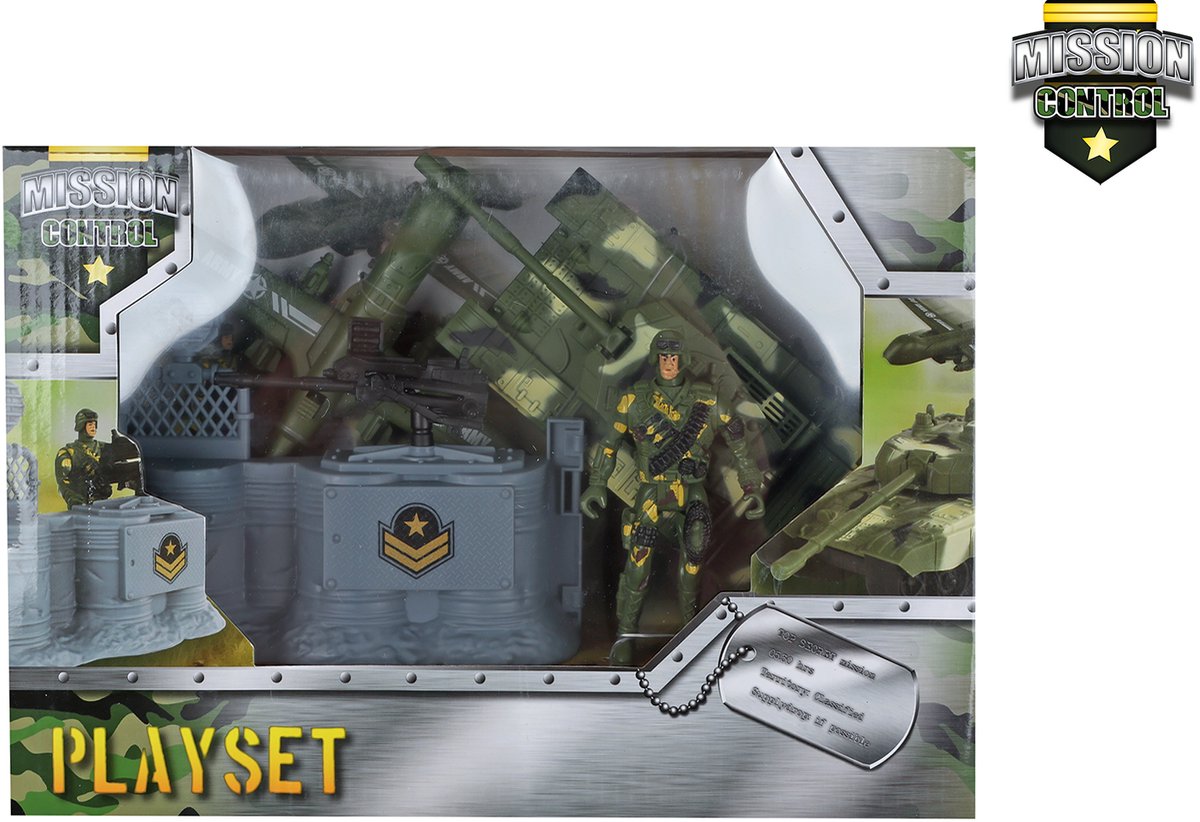Mission Control Speelset met Tank