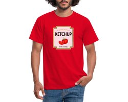 Ketchup Kostuum Voor Carnaval T-Shirt Heren