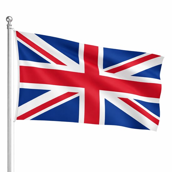 Het Vlaggenschip - Vlag Verenigd Koninkrijk - 90 x 150 centimeter