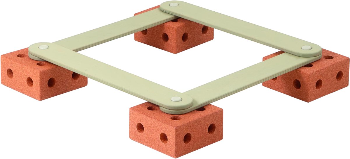 Modu Activity Toy - Balance Track Burnt Orange / Dusty Green