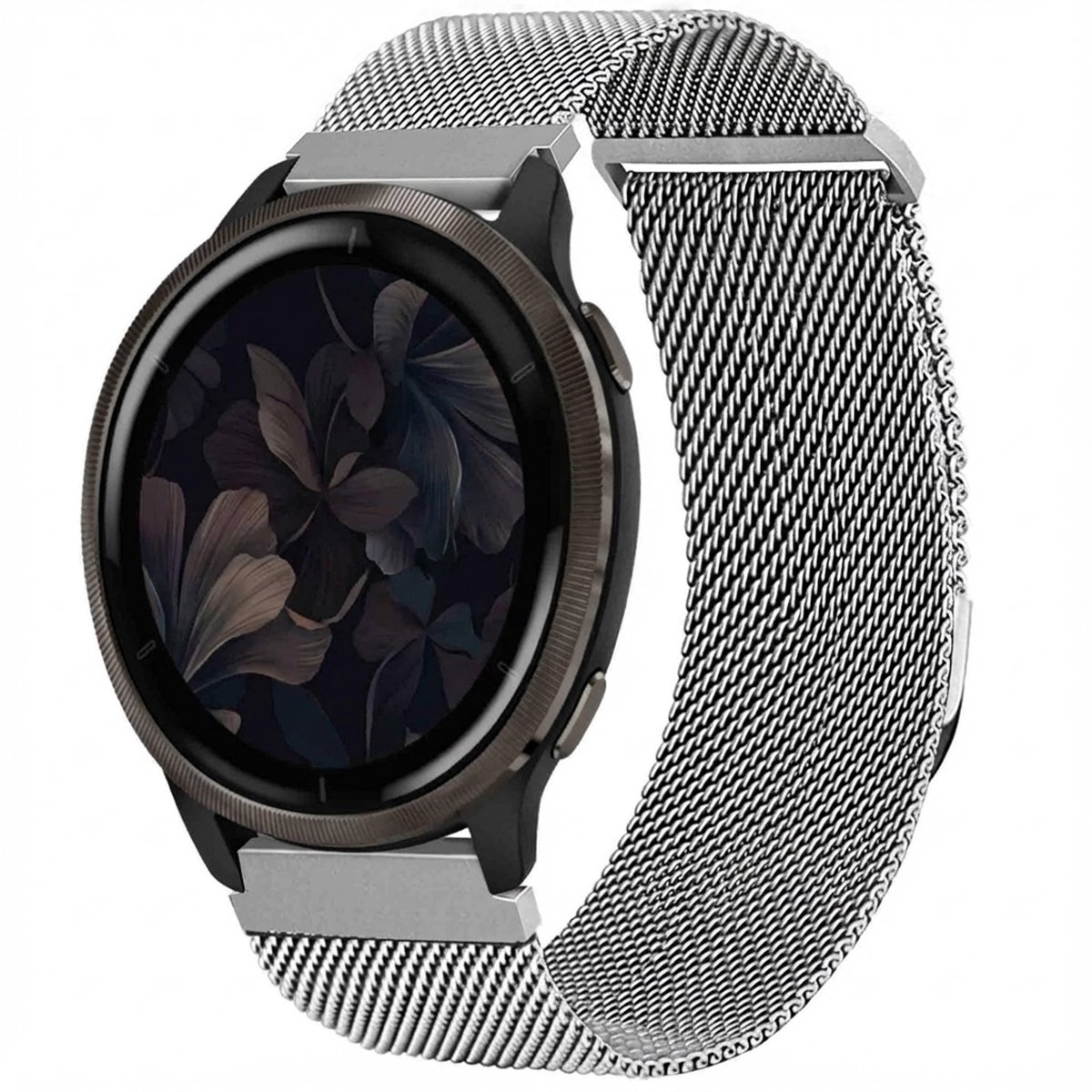 imoshion Milanees magnetisch bandje - Universeel 22 mm aansluiting - Maat S - Zilver