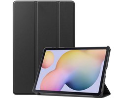 imoshion Tablet Hoes - Geschikt voor Samsung Galaxy Tab S7 / Galaxy Tab S8 - Trifold Bookcase - Zwart