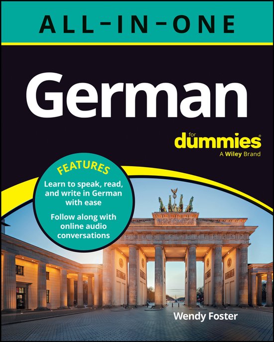 German All-In-One For Dummies (with audio online!) - cover