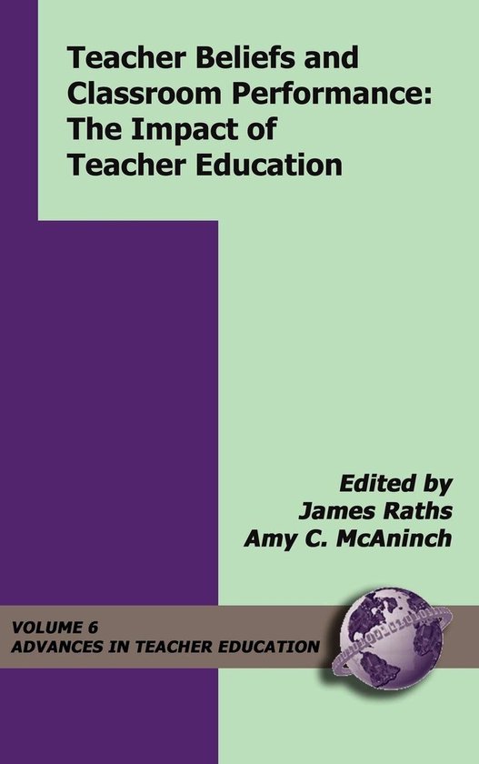 Advances in Teacher Education - Teacher Beliefs and Classroo ... - cover