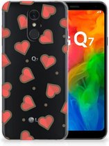 LG Q7 TPU bumper Hearts