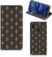 Huawei Y7 hoesje Y7 Pro (2019) Hoesje met Magneet Franse Lelie