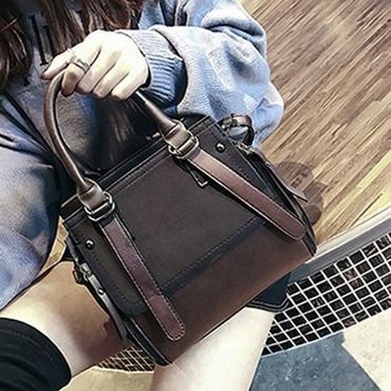 Vintage handtassen voor vrouwen vrouwelijke merk lederen tassen | bol.com