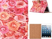 Xssive Tablet Book Case voor Apple iPad Air - Pink Roses