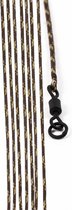 Faith Downflex Safety Leader+Loop and R.Swivel - 120cm - Camo