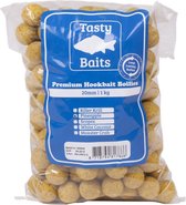 Tasty Baits Hookbait Boilies - Pineapple - 20mm - 1kg - Geel