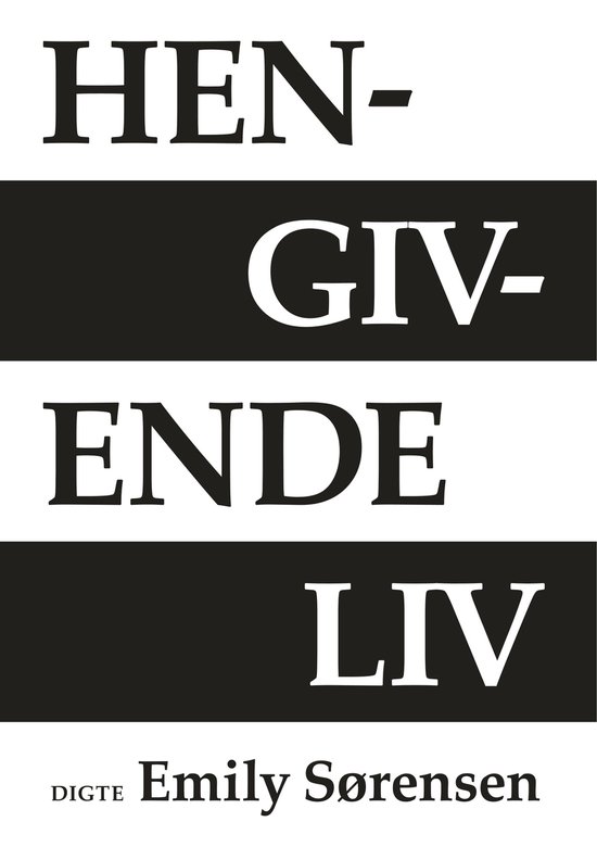 Hengivende liv - cover