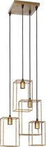 Light & Living Marley Hanglamp - Antiek Goud - 4L - 35x32x57 cm