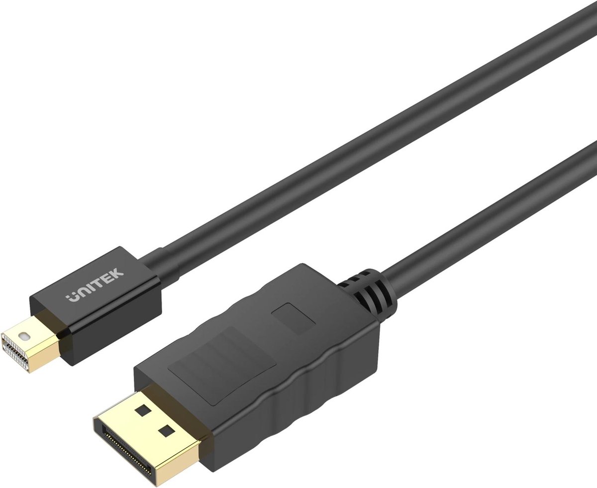 UNITEK Y-C612BK DisplayPort kabel 3 m Mini DisplayPort Zwart
