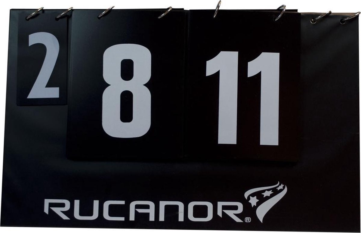 Rucanor Tafel Scorebord - Accessoires - zwart - ONE