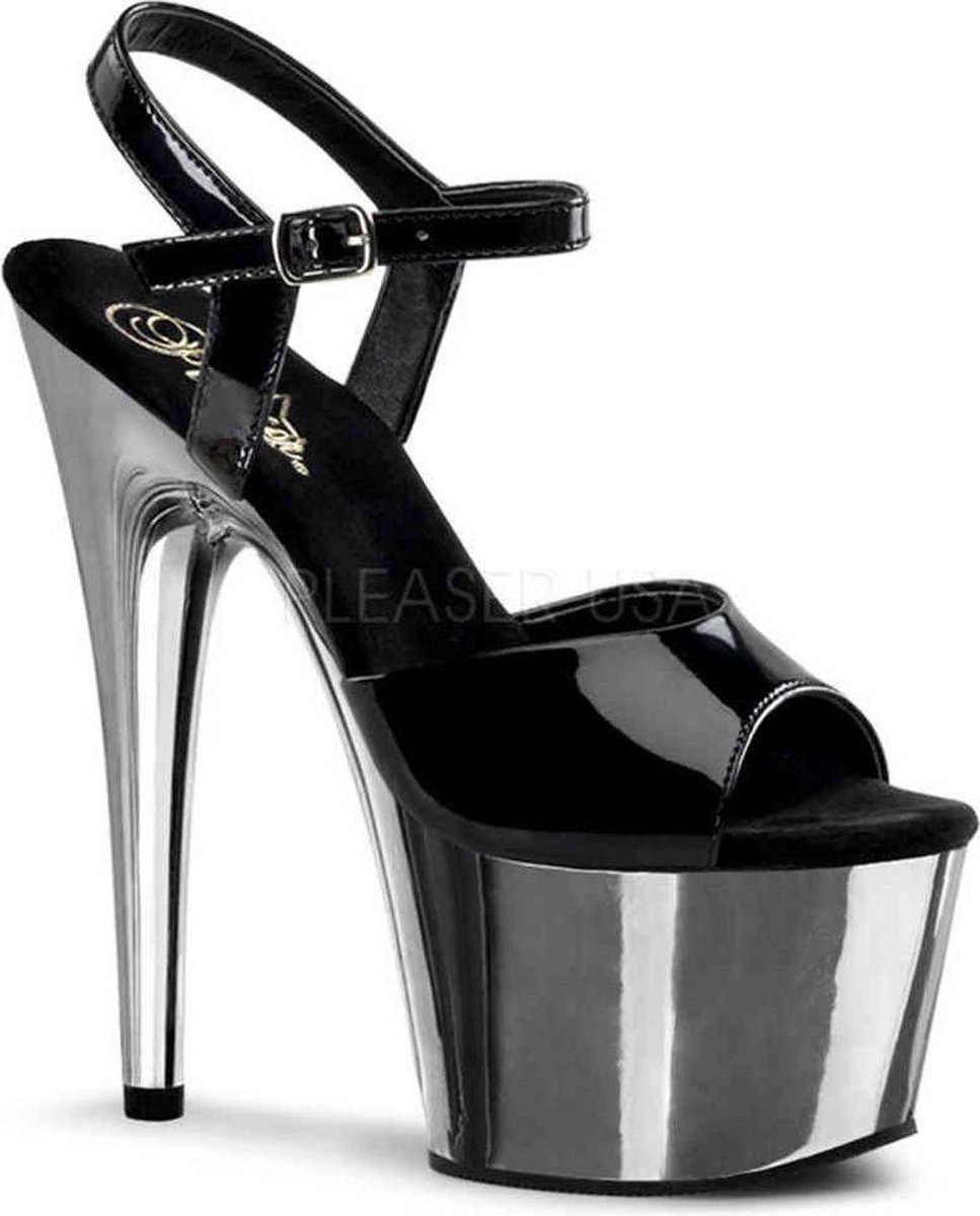 Goedkoopste EU 38 = US 8 | ADORE-709 | 7 Heel, 2 3/4 PF Ankle Strap PF Sandal