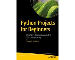 Omslag van Python Projects for Beginners