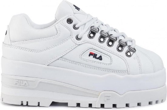 fila black trailblazer wedge trainers