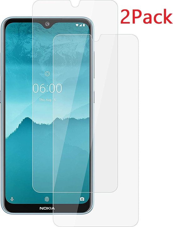 Nokia 7.2 screenprotector Glass 2 Pack van Bixb bol