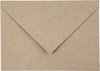 Gerecyclede Enveloppen, C6 11,5x16 cm, 120 gr, 50 stuks, naturel