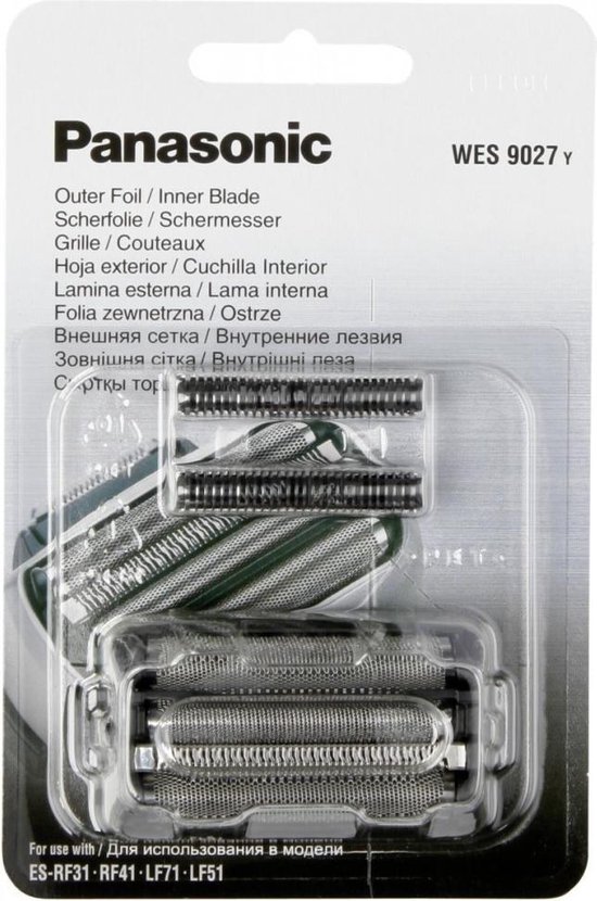 Panasonic WES9027Y1361 Outer Foil & Inner Blade for ES-RF31 | bol