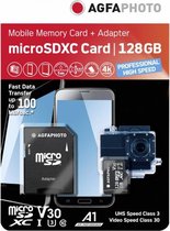 AgfaPhoto 10613 flashgeheugen 128 GB MicroSDXC UHS-I Klasse 10