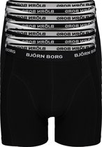 Björn Borg boxershorts Essential (7-pack) - heren boxers normale lengte - zwart -  Maat: XXL