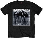 Tshirt Homme Ramones -L- 1er Album Noir